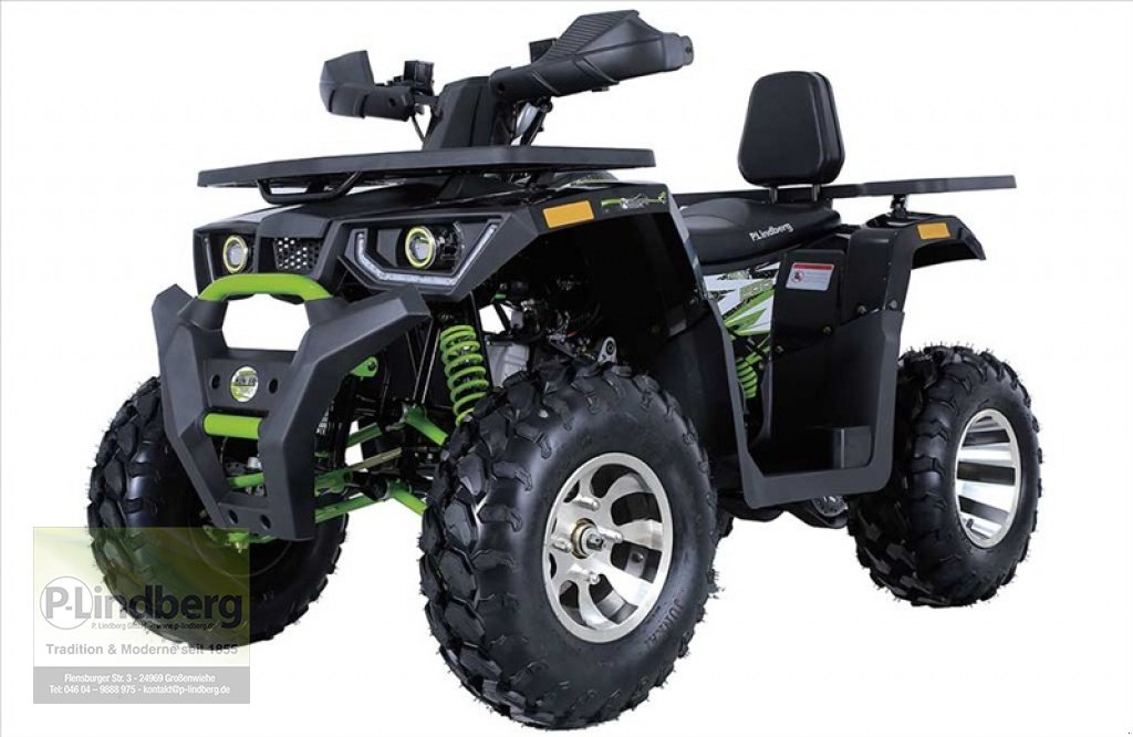 ATV & Quad des Typs P.Lindberg GmbH Quad Hunter 200  Arbeits- und Freizeit Offroad-Einsatz, Neumaschine in Großenwiehe (Bild 1)
