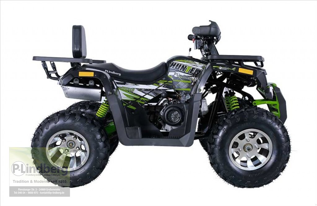 ATV & Quad des Typs P.Lindberg GmbH Quad Hunter 200  Arbeits- und Freizeit Offroad-Einsatz, Neumaschine in Großenwiehe (Bild 2)