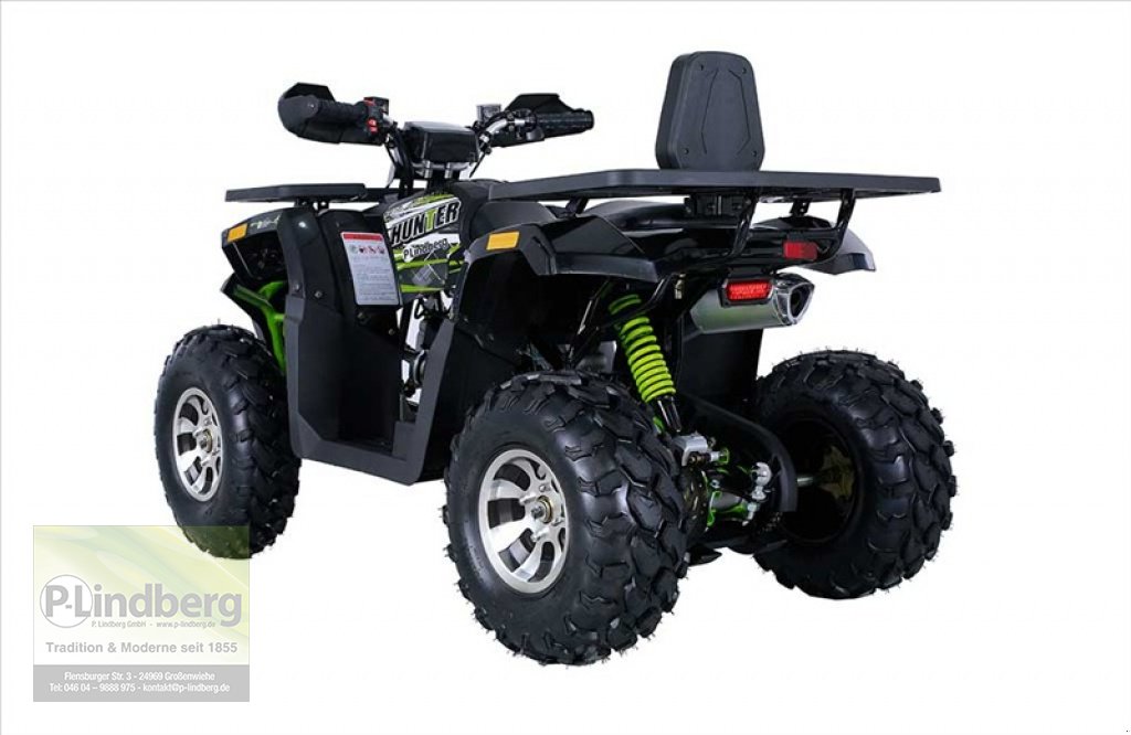 ATV & Quad des Typs P.Lindberg GmbH Quad Hunter 200  Arbeits- und Freizeit Offroad-Einsatz, Neumaschine in Großenwiehe (Bild 3)