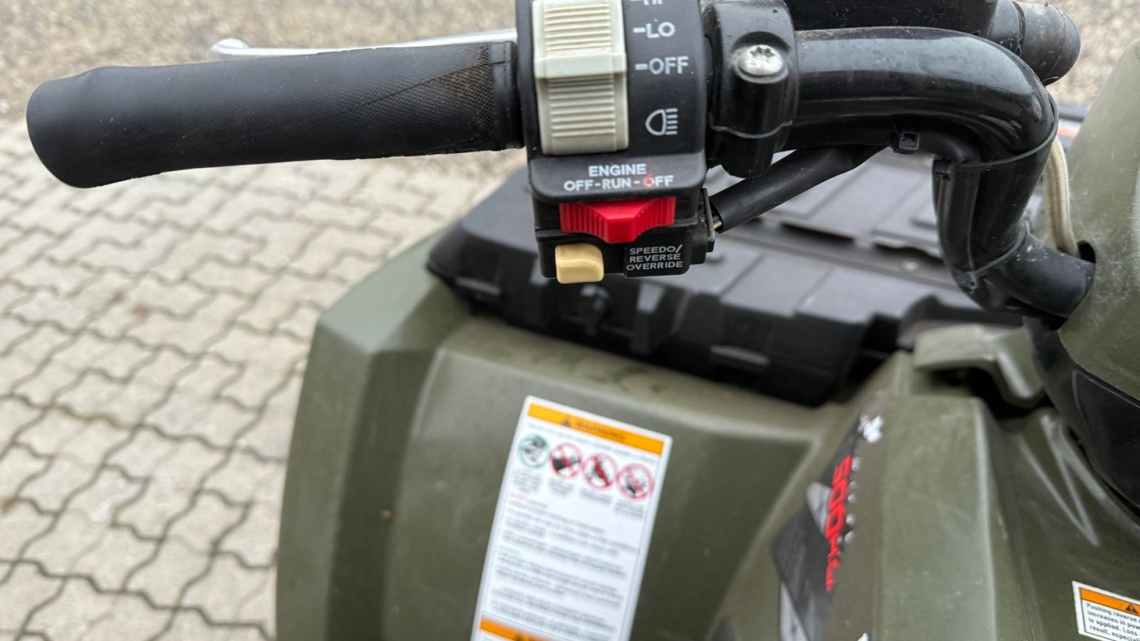 ATV & Quad del tipo Polaris Sportsman 500 H.O, Gebrauchtmaschine en Hadsten (Imagen 11)