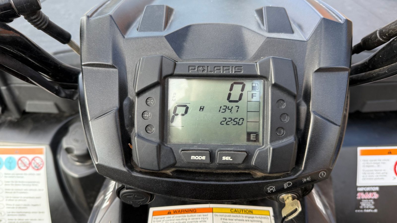 ATV & Quad of the type Polaris Sportsman 850, Gebrauchtmaschine in Gjerlev J. (Picture 12)