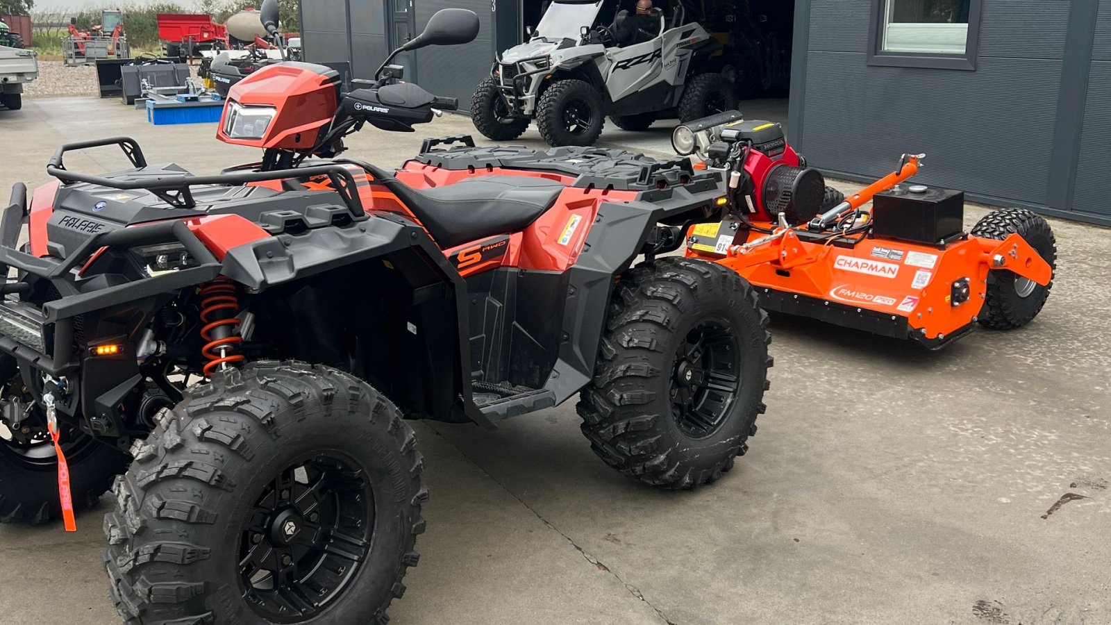 ATV & Quad del tipo Polaris Sportsman XP 1000 S Traktor/gods, Gebrauchtmaschine en Brønderslev (Imagen 14)