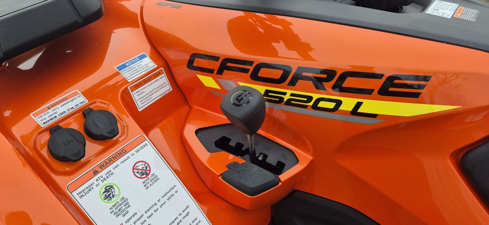 ATV & Quad des Typs Sonstige Cf-moto cforce 520, Neumaschine in Geldermalsen (Bild 9)