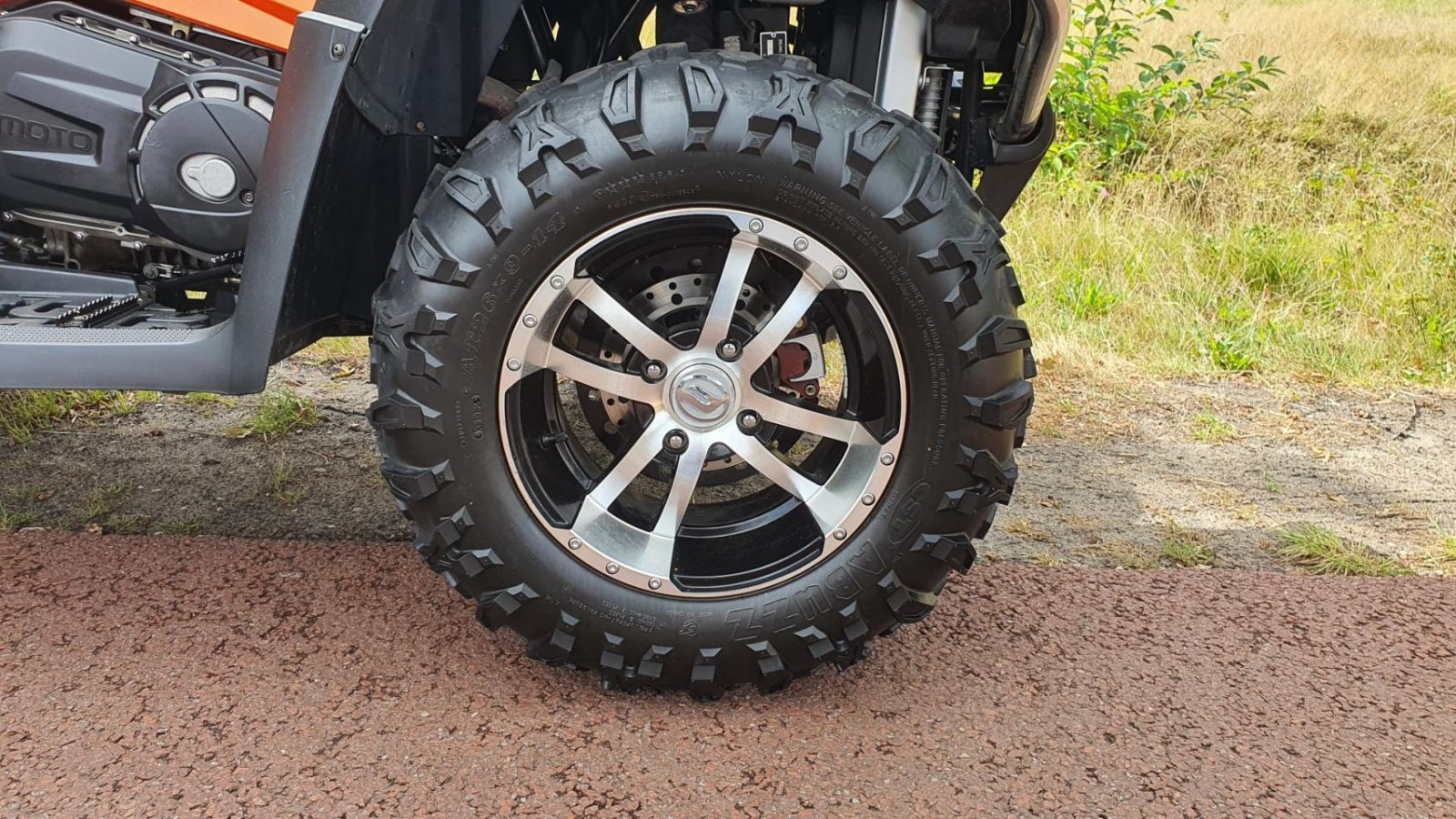 ATV & Quad des Typs Sonstige Cfmoto MET KENTEKEN 800CC, Gebrauchtmaschine in beesd (Bild 4)