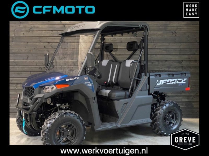 ATV & Quad del tipo Sonstige Cfmoto UFORCE 600 EPS 4X4 Gator op landbouwkenteken (nieuw), Neumaschine In Denekamp (Immagine 1)