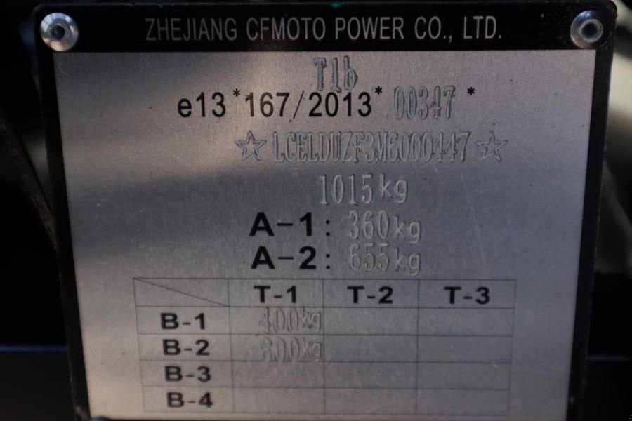 ATV & Quad des Typs Sonstige CFMOTO UFORCE600 Valid Inspection, *Guarantee! Dutch Regi, Gebrauchtmaschine in Groenlo (Bild 7)
