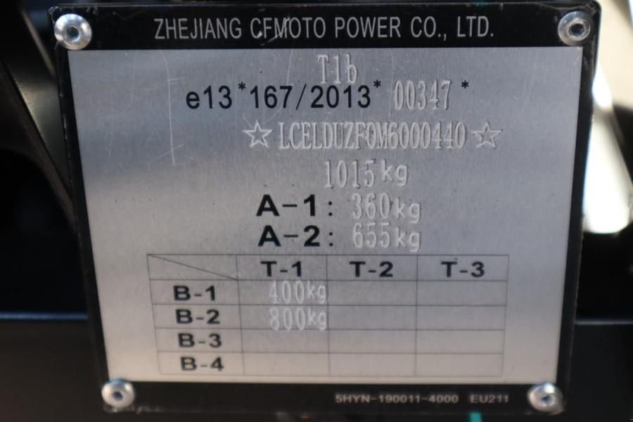 ATV & Quad of the type Sonstige CFMOTO UFORCE600 Valid Inspection, *Guarantee! Dutch Regi, Gebrauchtmaschine in Groenlo (Picture 9)