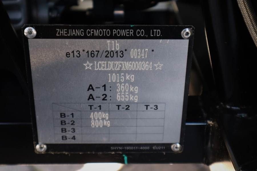 ATV & Quad des Typs Sonstige CFMOTO UFORCE600 Valid Inspection, *Guarantee! Dutch Regi, Gebrauchtmaschine in Groenlo (Bild 10)