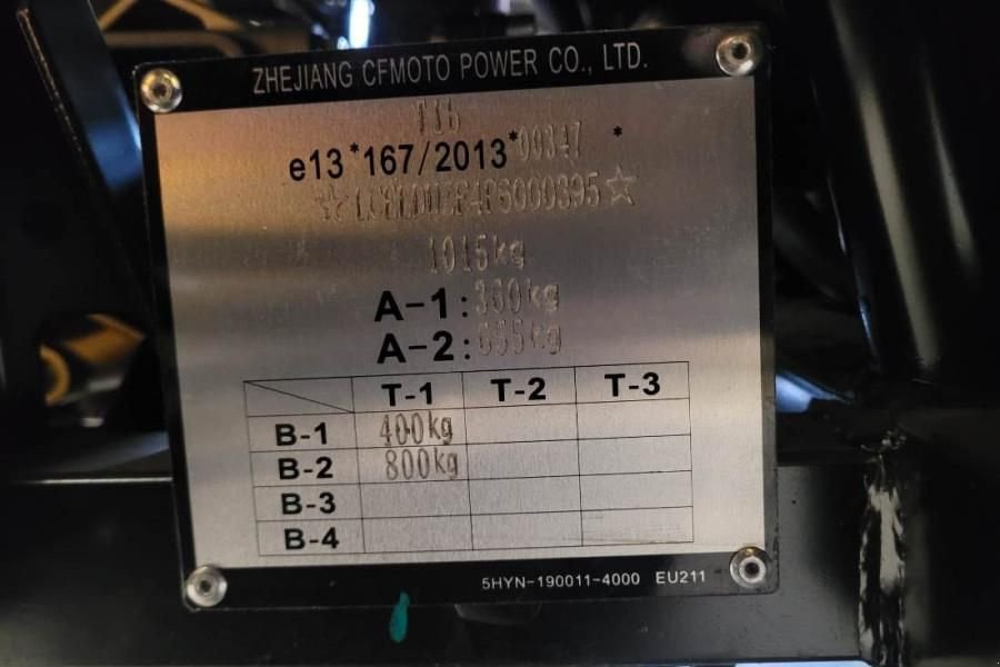 ATV & Quad typu Sonstige CFMOTO UFORCE600 Valid Inspection, *Guarantee! Dutch Regi, Gebrauchtmaschine w Groenlo (Zdjęcie 8)