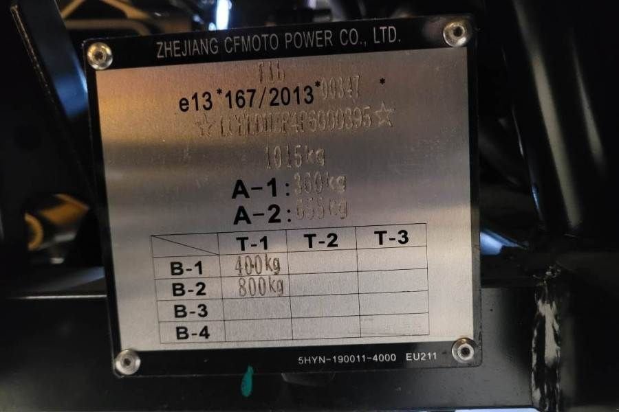 ATV & Quad typu Sonstige CFMOTO UFORCE600 Valid Inspection, *Guarantee! Dutch Regi, Gebrauchtmaschine v Groenlo (Obrázek 8)