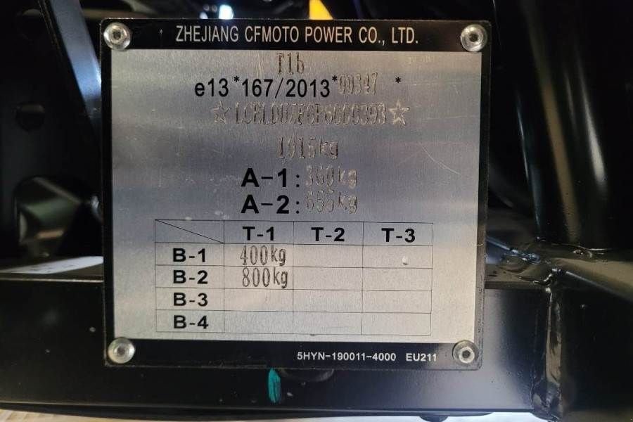 ATV & Quad des Typs Sonstige CFMOTO UFORCE600 Valid Inspection, *Guarantee! Dutch Regi, Gebrauchtmaschine in Groenlo (Bild 6)