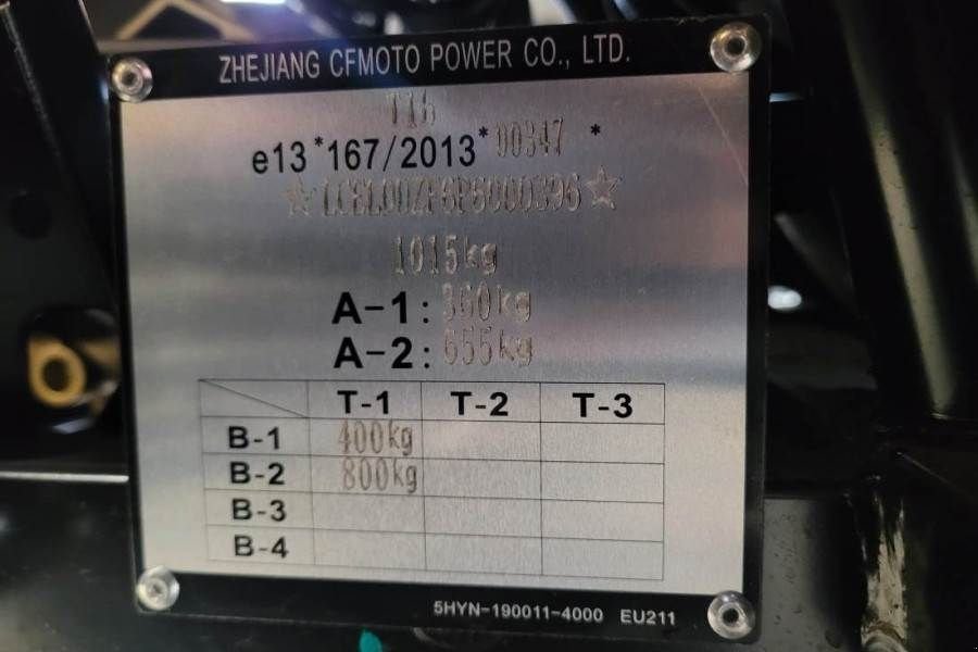 ATV & Quad typu Sonstige CFMOTO UFORCE600 Valid Inspection, *Guarantee! Dutch Regi, Gebrauchtmaschine v Groenlo (Obrázek 7)