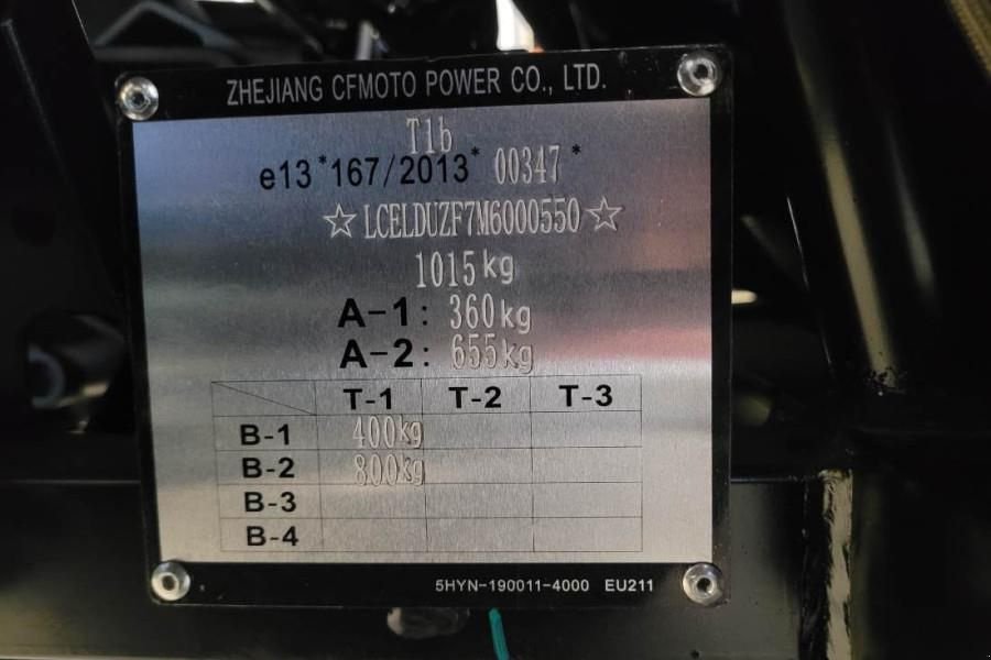 ATV & Quad del tipo Sonstige CFMOTO UFORCE600 Valid Inspection, *Guarantee! Dutch Regi, Gebrauchtmaschine In Groenlo (Immagine 6)