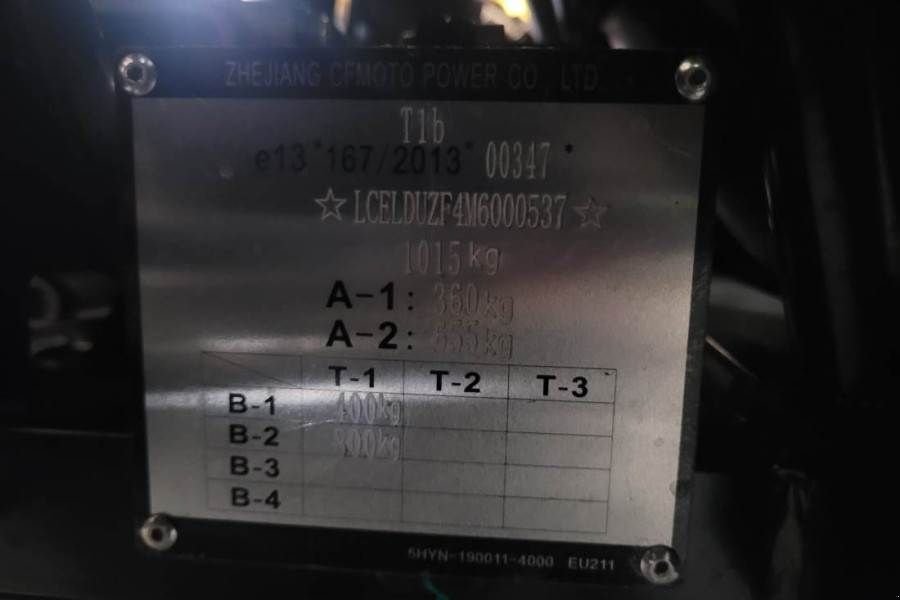 ATV & Quad typu Sonstige CFMOTO UFORCE600 Valid Inspection, *Guarantee! Dutch Regi, Gebrauchtmaschine v Groenlo (Obrázek 6)