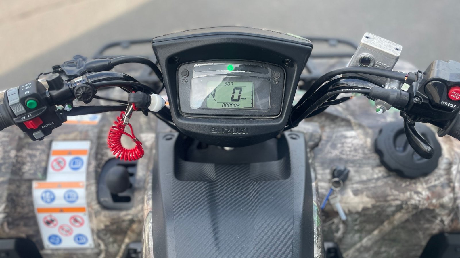 ATV & Quad typu Suzuki LT-A500XPZ Camoflage, Gebrauchtmaschine v Holstebro (Obrázek 5)