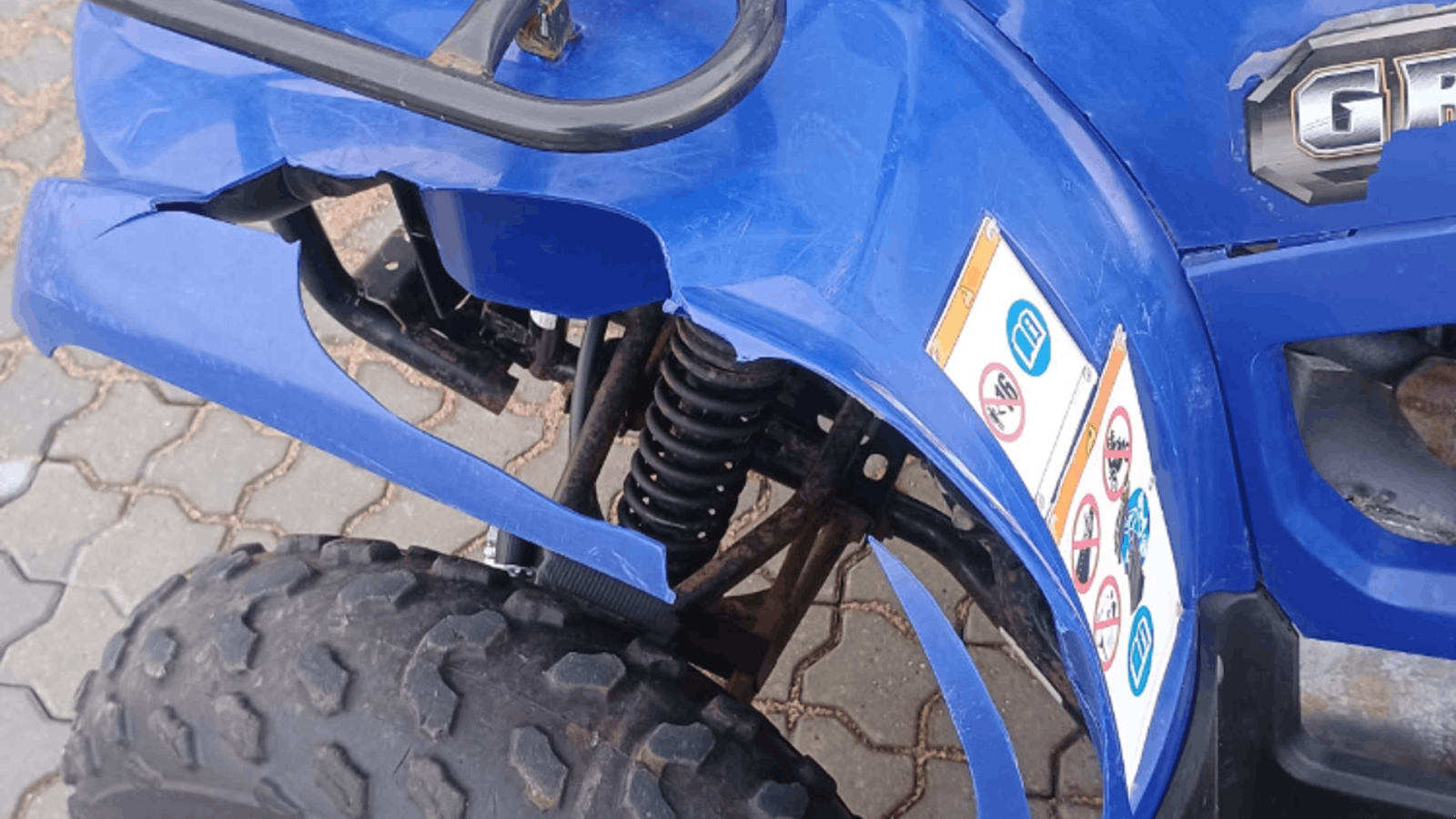 ATV & Quad des Typs Yamaha Grizzly 300 Yamaha, Gebrauchtmaschine in Horsens (Bild 6)