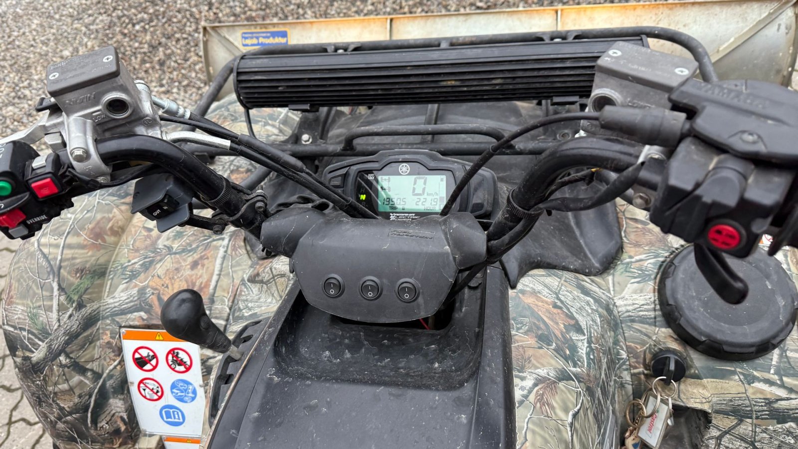 ATV & Quad del tipo Yamaha Grizzly 700 ESP, Gebrauchtmaschine en Hadsten (Imagen 12)