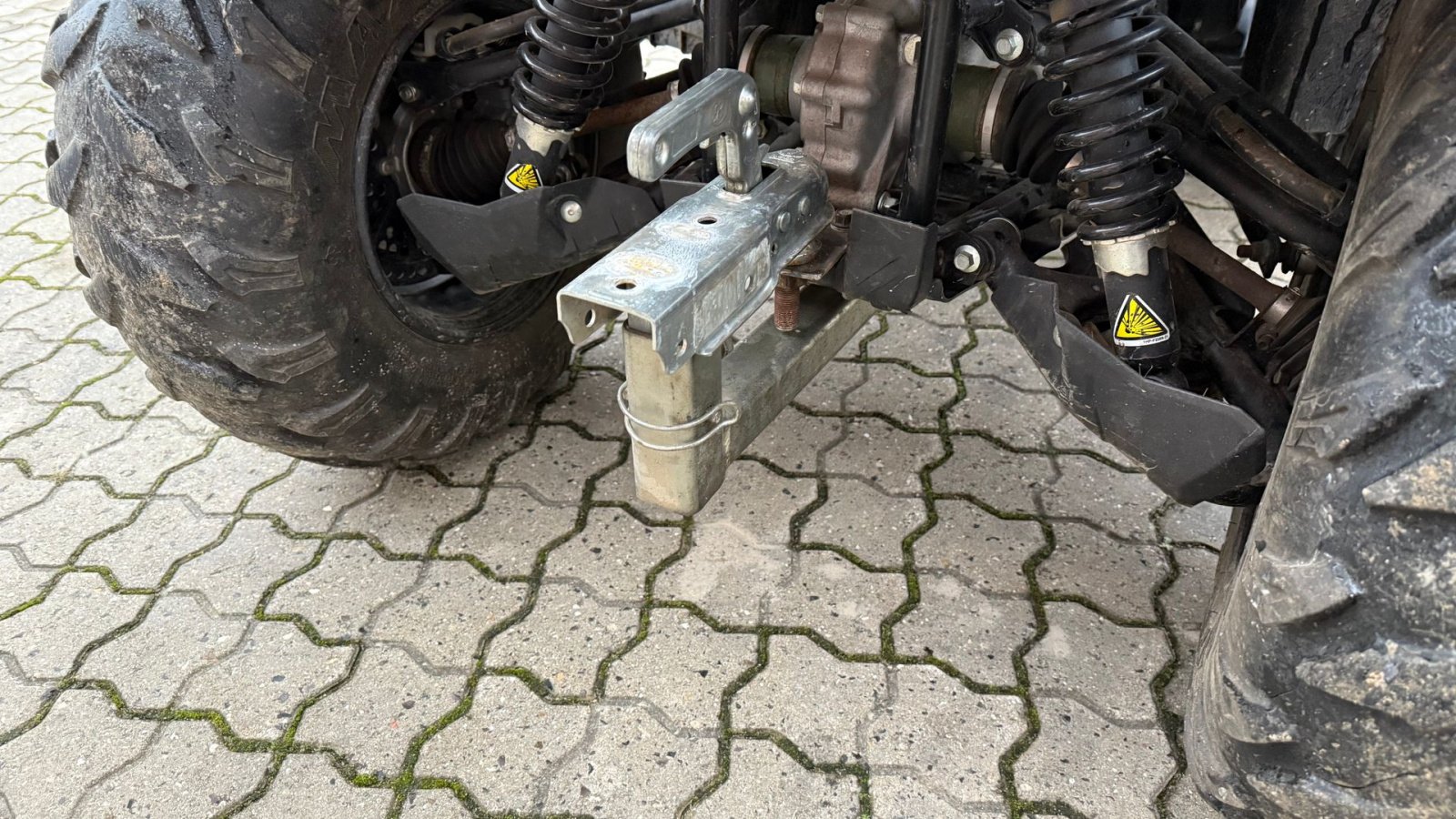ATV & Quad del tipo Yamaha Grizzly 700 ESP, Gebrauchtmaschine en Hadsten (Imagen 9)