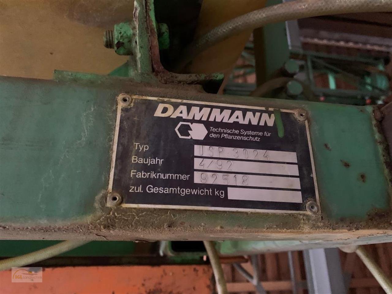 Aufbauspritze tip Dammann USP 3024, Gebrauchtmaschine in Pfreimd (Poză 8)
