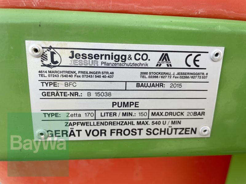 Aufbauspritze des Typs Jessernigg EVOLUTION PP1 600 L, Gebrauchtmaschine in Bamberg (Bild 11)