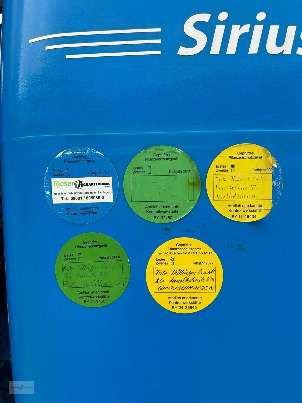 Aufbauspritze του τύπου Lemken Sirius 7/1300, Gebrauchtmaschine σε Treuchtlingen (Φωτογραφία 20)