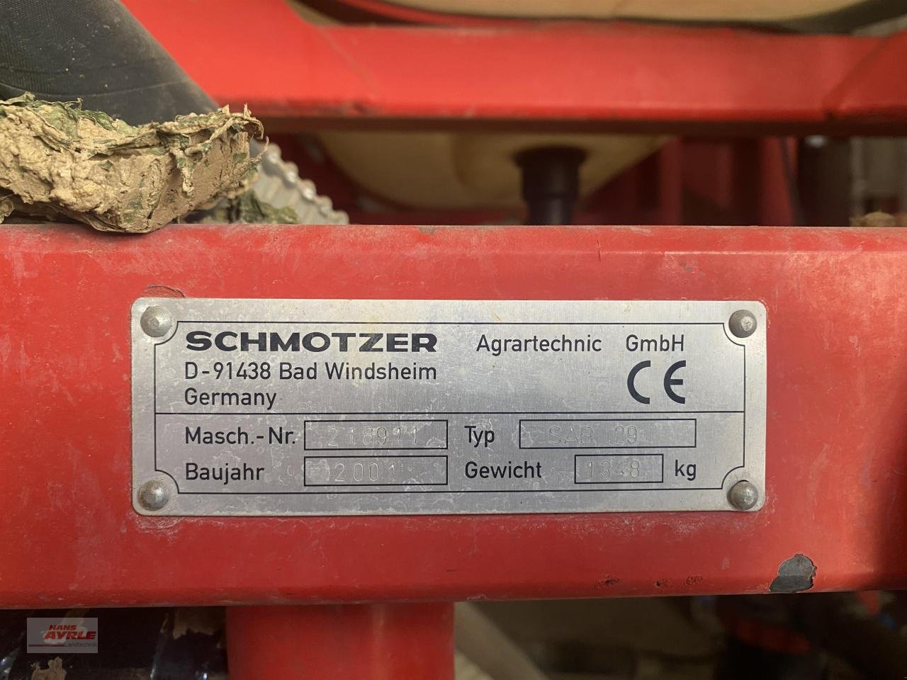 Aufbauspritze za tip Schmotzer SAB 29, Gebrauchtmaschine u Steinheim (Slika 6)