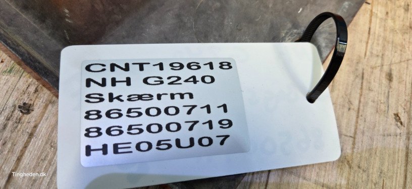 Aufbauten типа New Holland G240, Gebrauchtmaschine в Hemmet (Фотография 11)