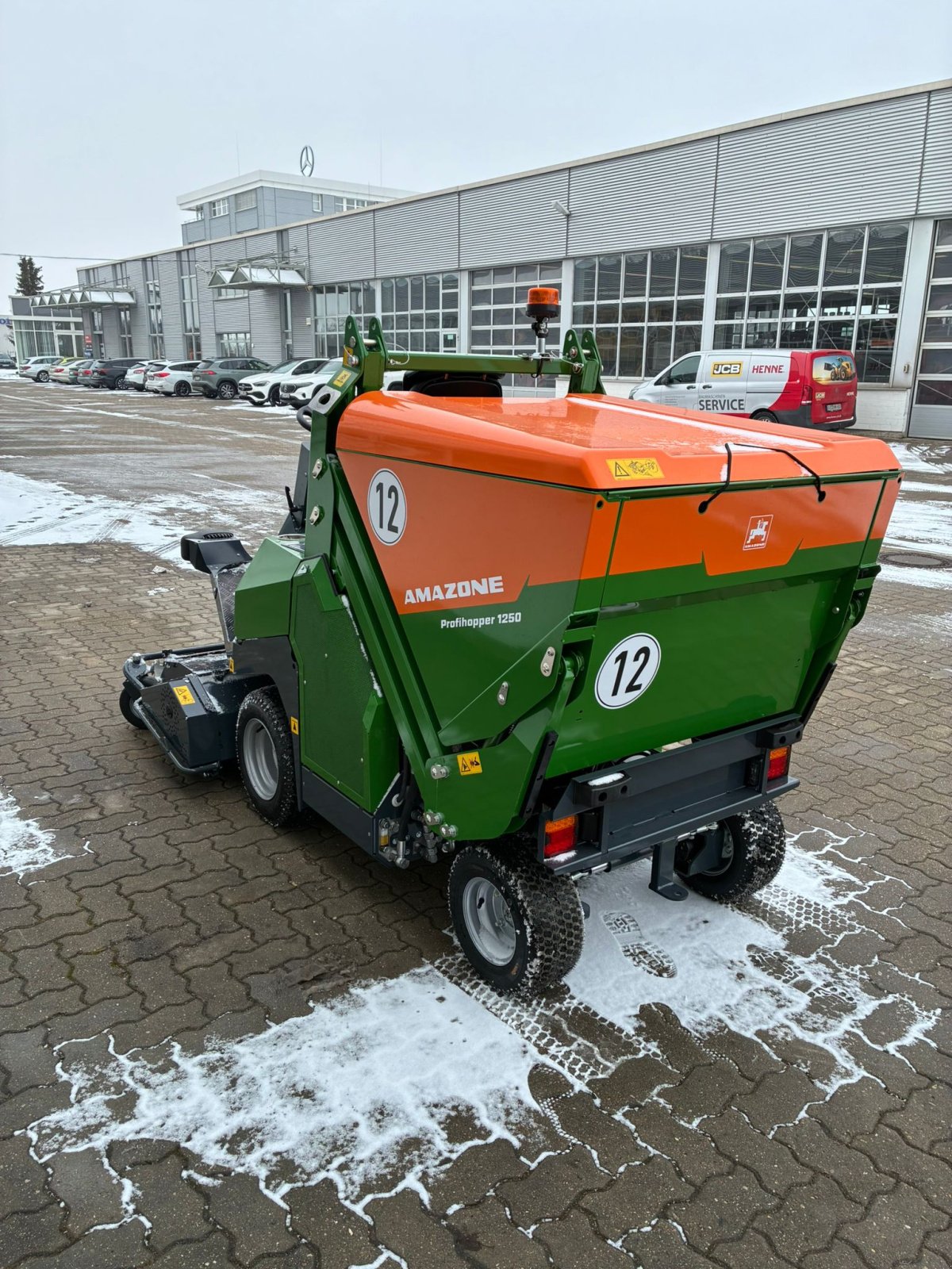 Aufsitzmäher typu Amazone PH 1250, Mietmaschine v Wiedemar (Obrázek 3)