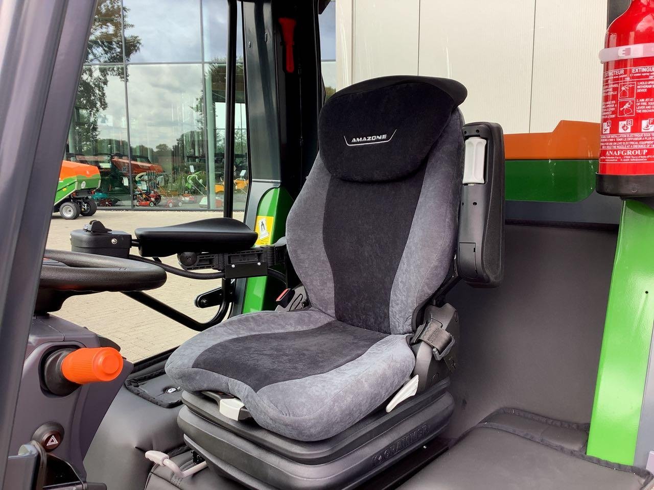 Aufsitzmäher tipa Amazone Profihopper 1500 mit Kabine, Neumaschine u Greven (Slika 4)