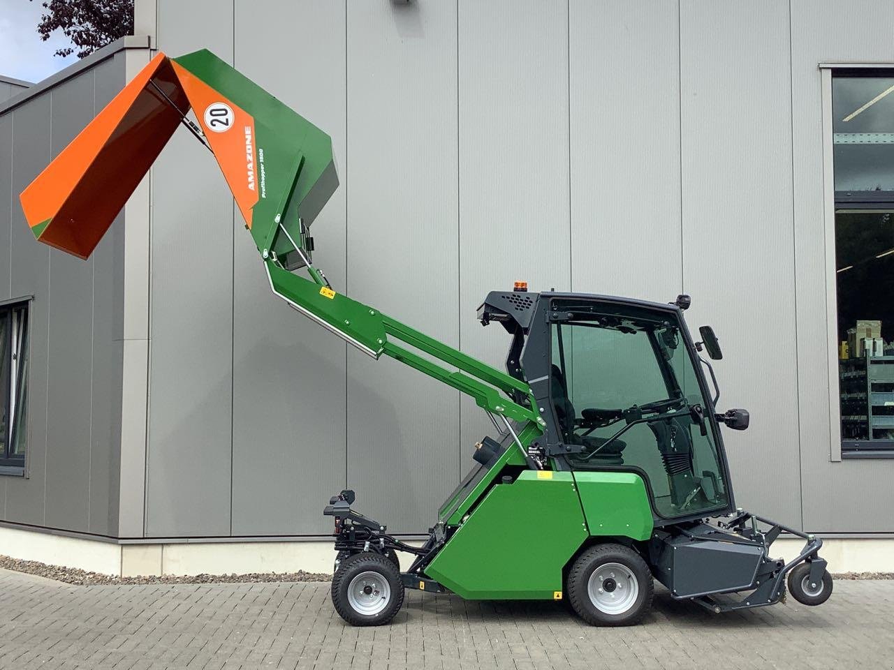 Aufsitzmäher tipa Amazone Profihopper 1500 mit Kabine, Neumaschine u Greven (Slika 13)