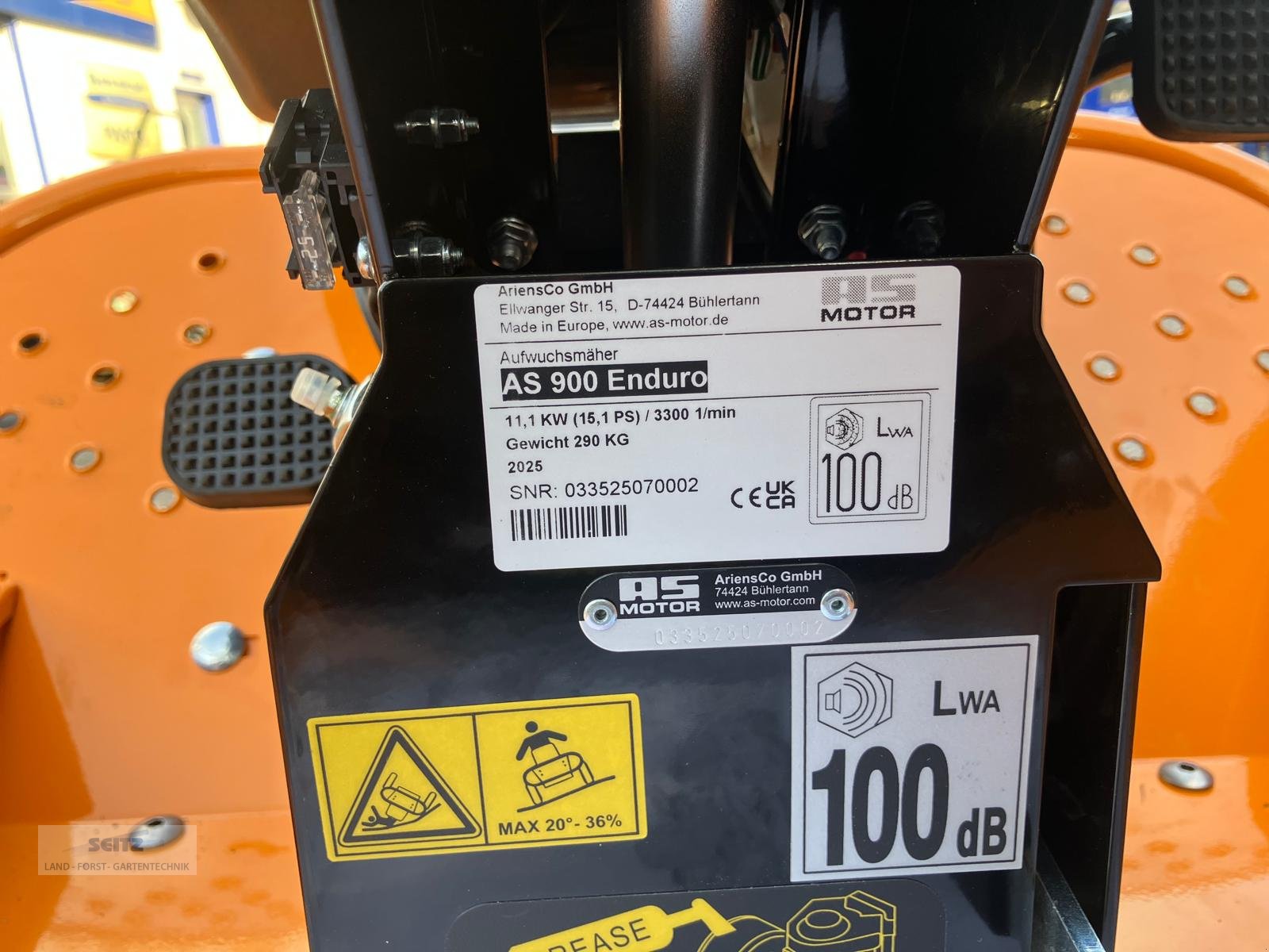 Aufsitzmäher tipa AS-Motor AS 900 Enduro, Neumaschine u Lindenfels-Glattbach (Slika 3)