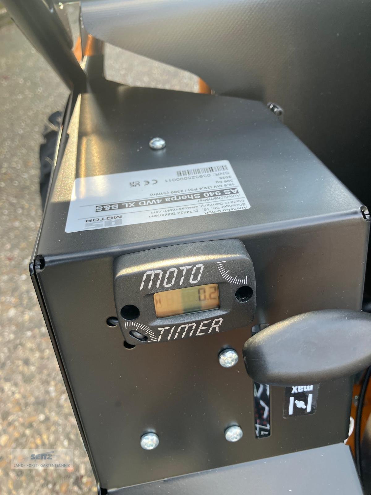 Aufsitzmäher des Typs AS-Motor AS 940 Sherpa XL B&S, Neumaschine in Lindenfels-Glattbach (Bild 3)