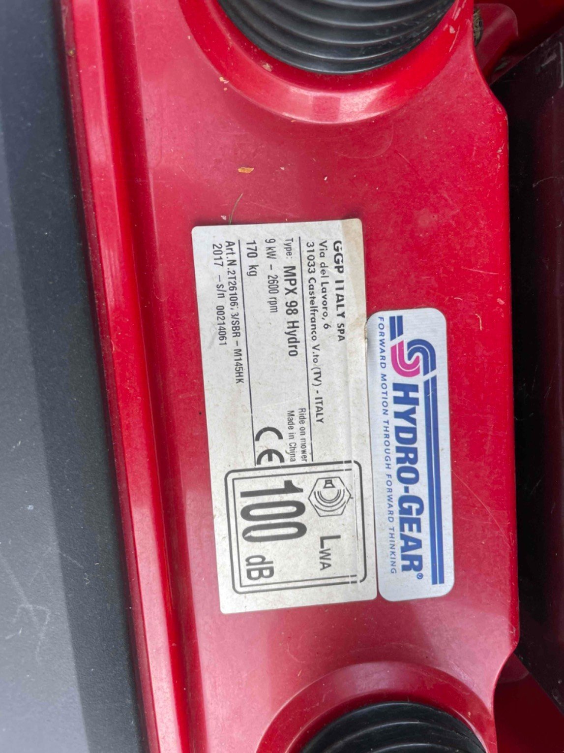 Aufsitzmäher del tipo Castelgarden Tondeuse autoportée XDC 170 HD Castelgarden, Gebrauchtmaschine In LA SOUTERRAINE (Immagine 6)