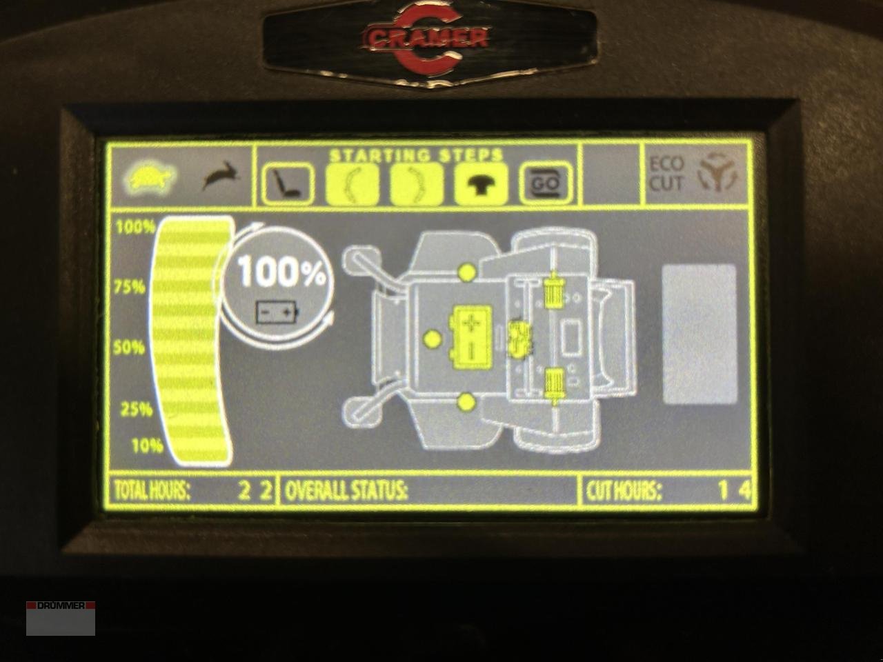 Aufsitzmäher typu Cramer 82ZT132, Gebrauchtmaschine v Schmalfeld (Obrázek 4)