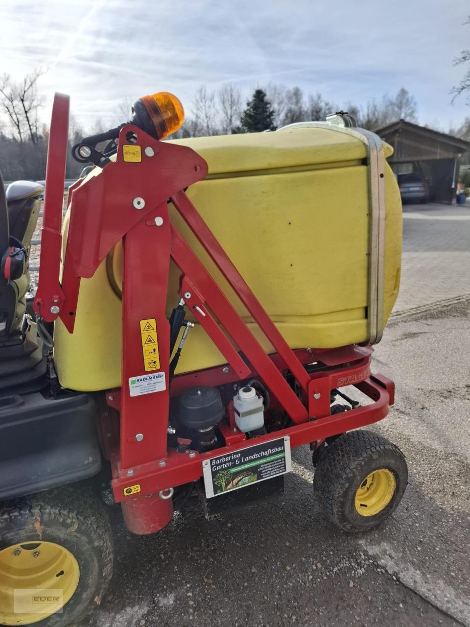 Aufsitzmäher от тип Ferrari Turbo T1, Gebrauchtmaschine в Kirchheim b. München (Снимка 4)