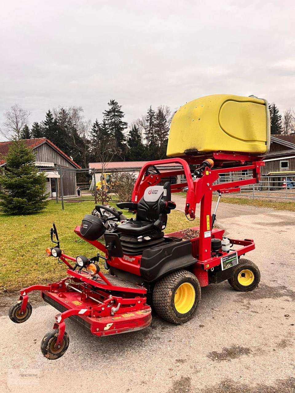 Aufsitzmäher typu Ferrari Turbo T1, Gebrauchtmaschine w Kirchheim b. München (Zdjęcie 3)