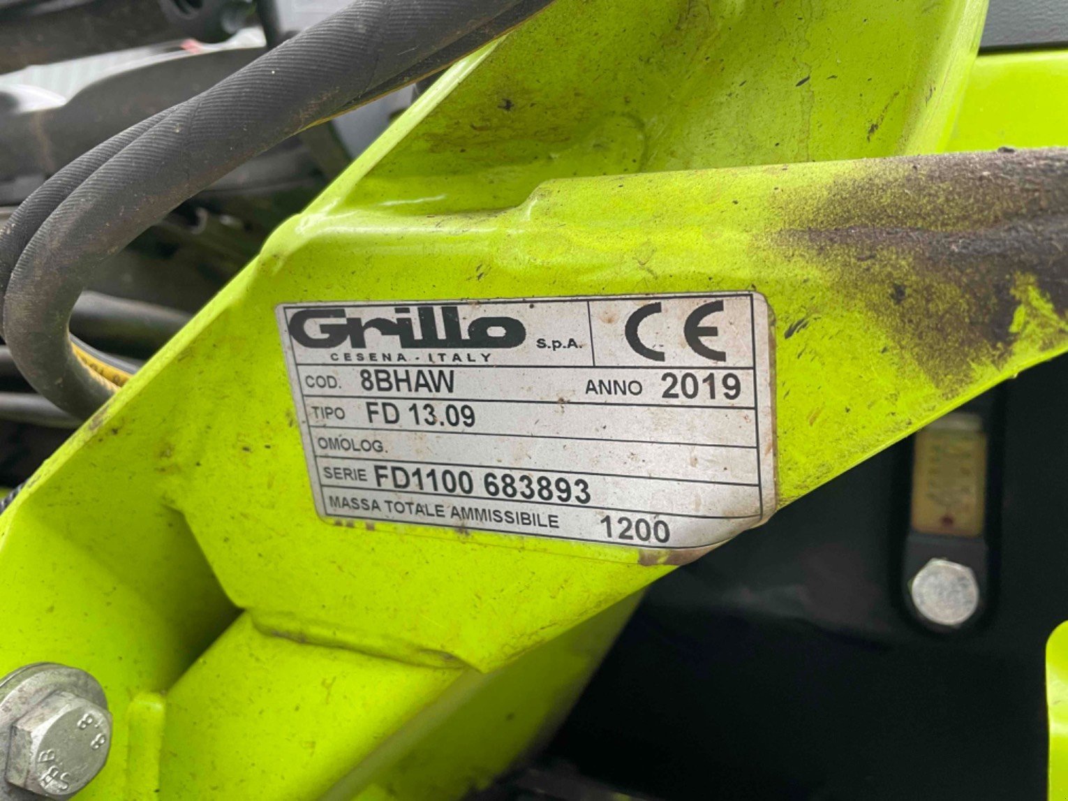 Aufsitzmäher tip Grillo Tondeuse autoportée FD 13.09 Grillo, Gebrauchtmaschine in LA SOUTERRAINE (Poză 10)