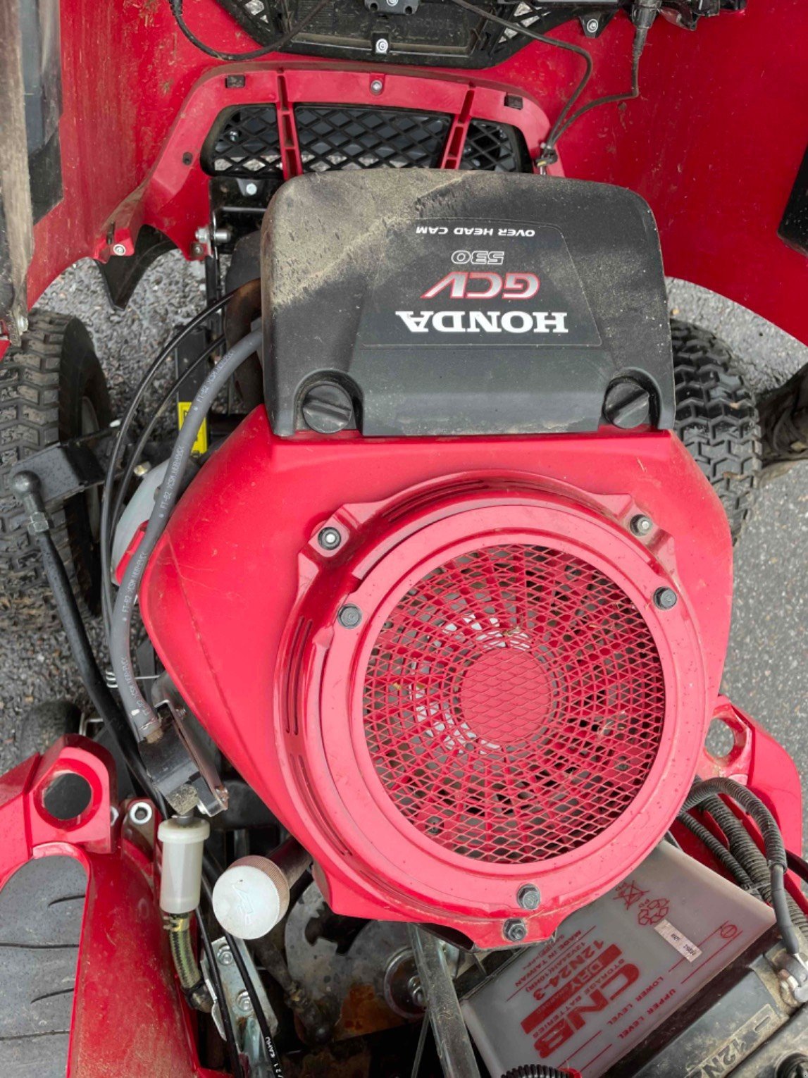 Aufsitzmäher typu Honda Tondeuse autoportée HF2417K5HME Honda, Gebrauchtmaschine v LA SOUTERRAINE (Obrázek 5)