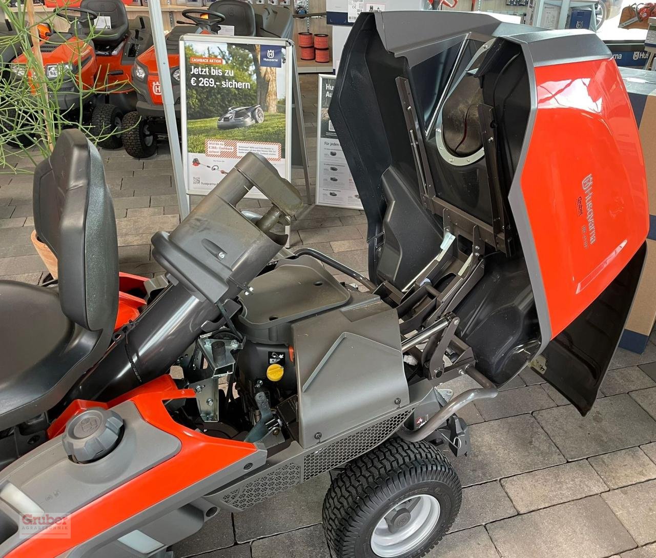 Aufsitzmäher typu Husqvarna RC 318 T Rider mit Combi 103, Vorführmaschine v Nordhausen OT Hesserode (Obrázek 5)