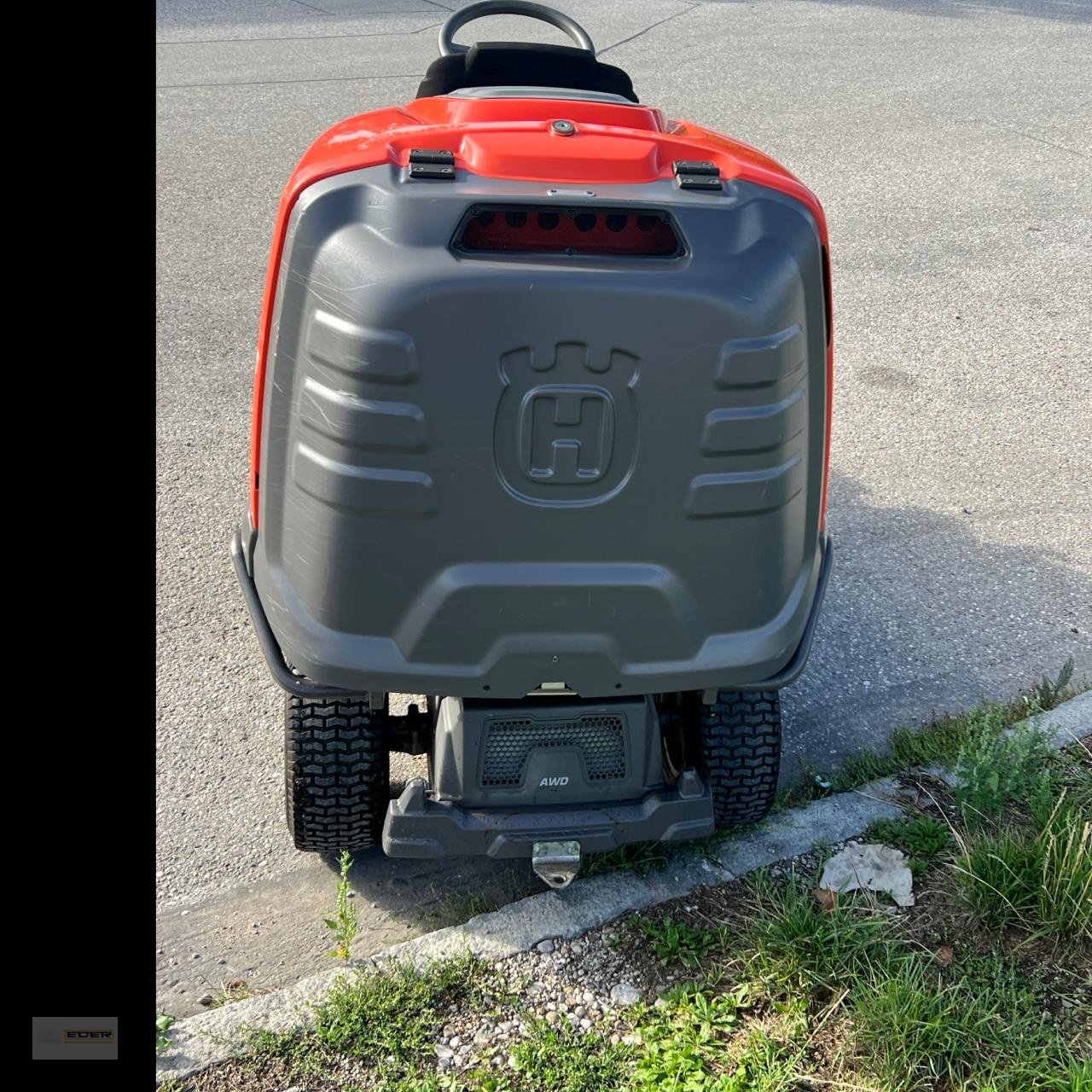 Aufsitzmäher Türe ait Husqvarna RC 320 TS, Gebrauchtmaschine içinde Kirchheim b. München (resim 7)