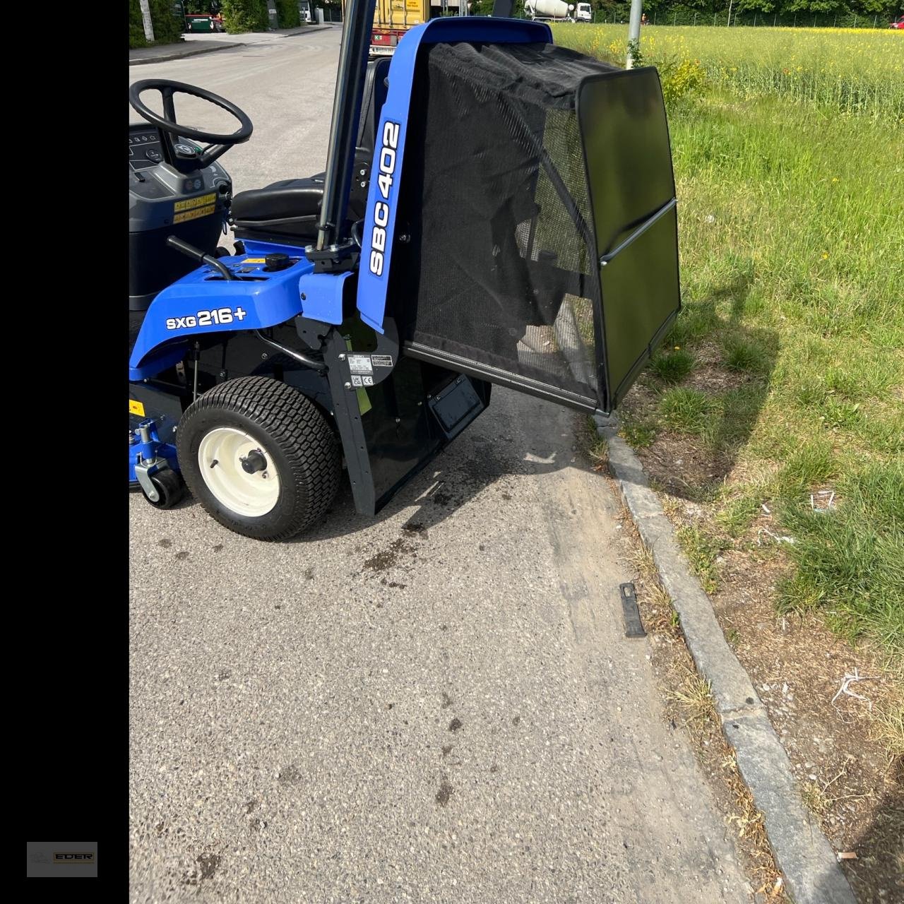 Aufsitzmäher Türe ait Iseki SXG 216+ elektr., Neumaschine içinde Kirchheim b. München (resim 11)