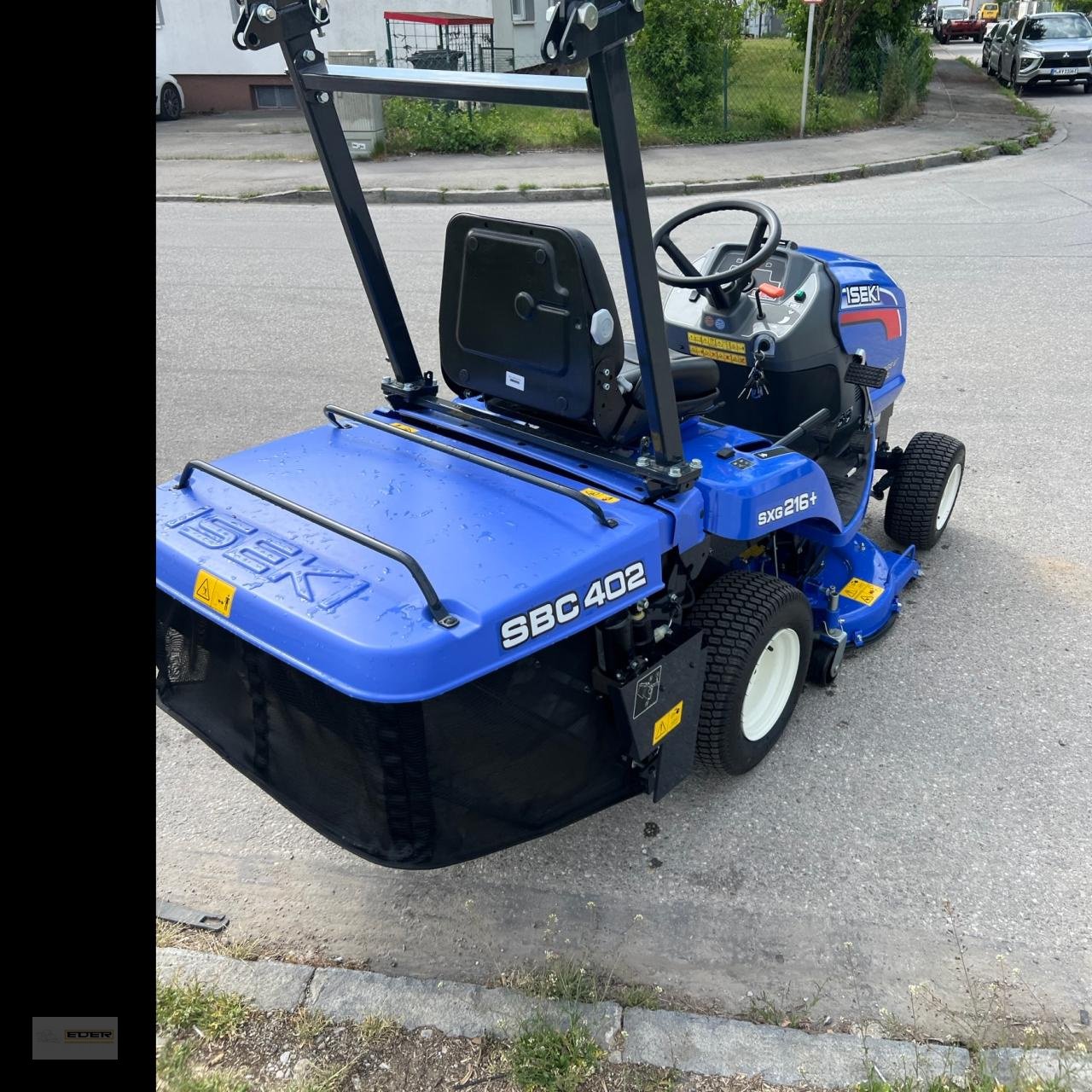 Aufsitzmäher a típus Iseki SXG 216+ elektr., Neumaschine ekkor: Kirchheim b. München (Kép 7)