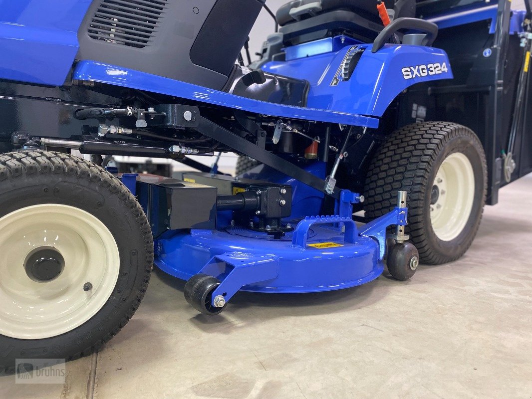 Aufsitzmäher des Typs Iseki SXG 324 NEU Diesel-Rasentraktor-Hochentleerung, Neumaschine in Karstädt (Bild 7)