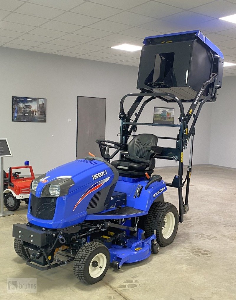 Aufsitzmäher des Typs Iseki SXG 324 NEU Diesel-Rasentraktor-Hochentleerung, Neumaschine in Karstädt (Bild 1)