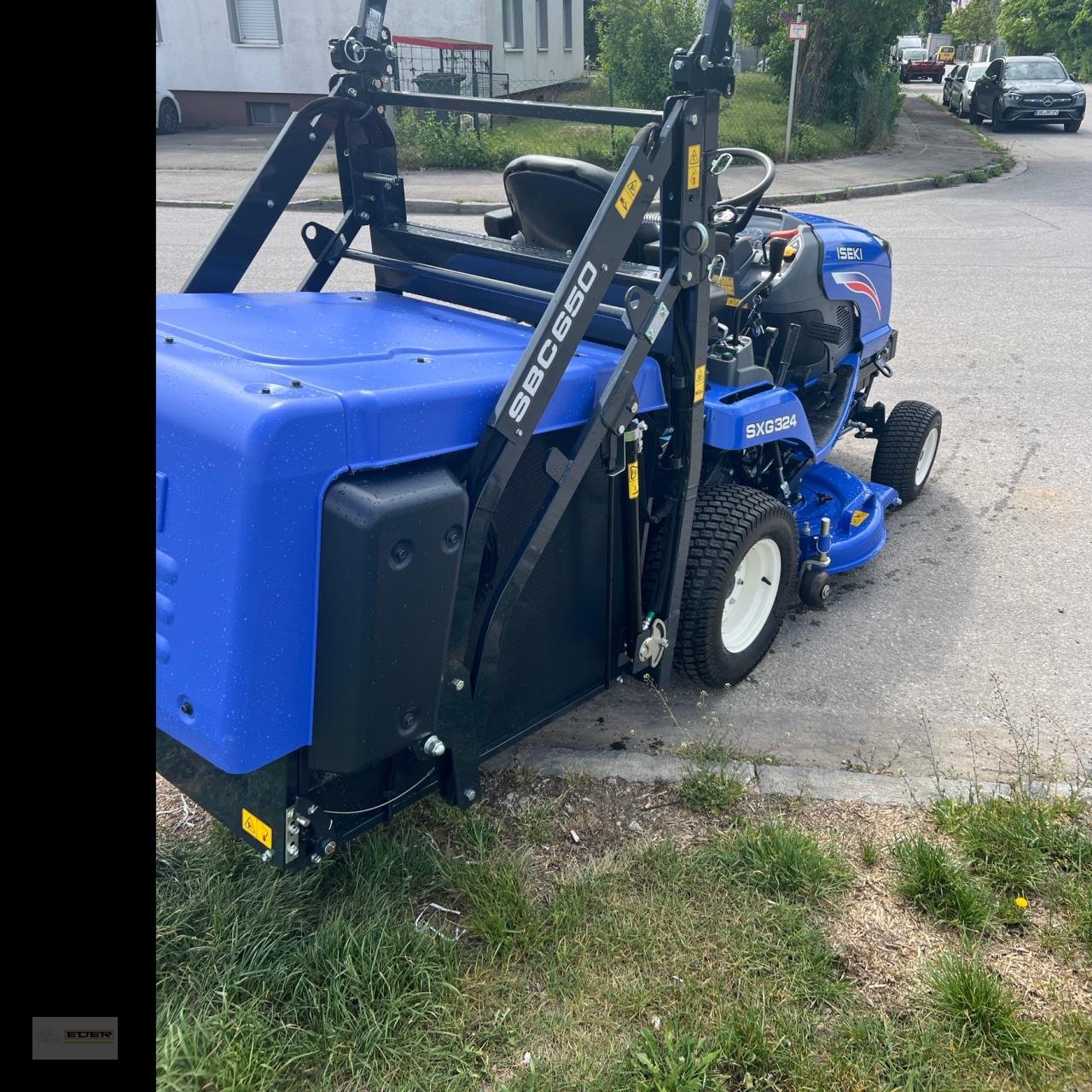 Aufsitzmäher Türe ait Iseki SXG 324, Gebrauchtmaschine içinde Kirchheim b. München (resim 5)