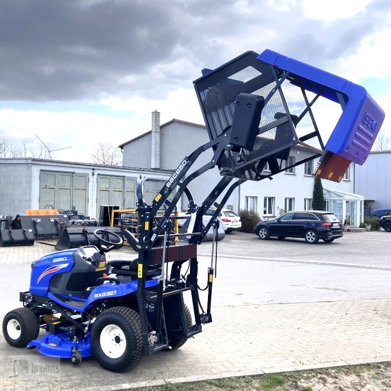 Aufsitzmäher des Typs Iseki SXG 327 NEU Diesel-Rasentraktor-Hochentleerung, Neumaschine in Karstädt (Bild 3)