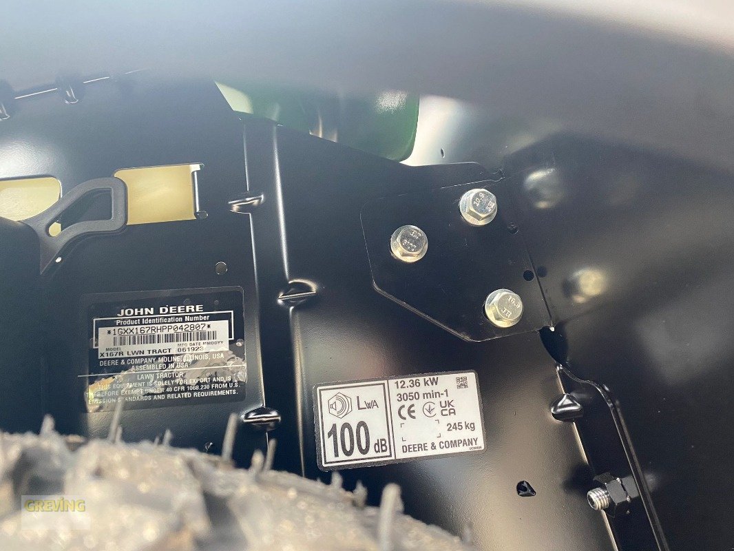 Aufsitzmäher του τύπου John Deere X167R, Neumaschine σε Heiden (Φωτογραφία 13)