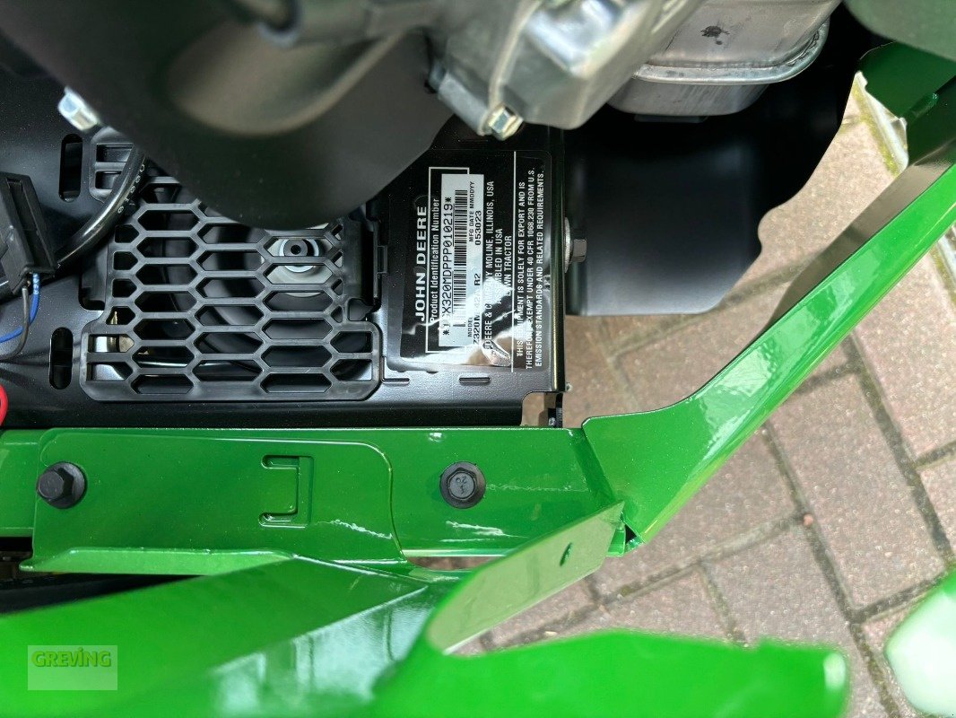 Aufsitzmäher του τύπου John Deere Z320M Nullwendekreismäher, Neumaschine σε Ahaus (Φωτογραφία 12)