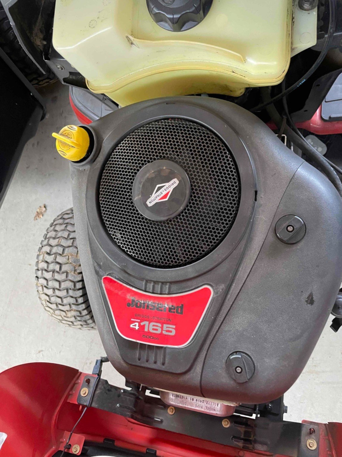 Aufsitzmäher του τύπου Jonsered Tondeuse autoportée LT2317CMA Jonsered, Gebrauchtmaschine σε LA SOUTERRAINE (Φωτογραφία 4)