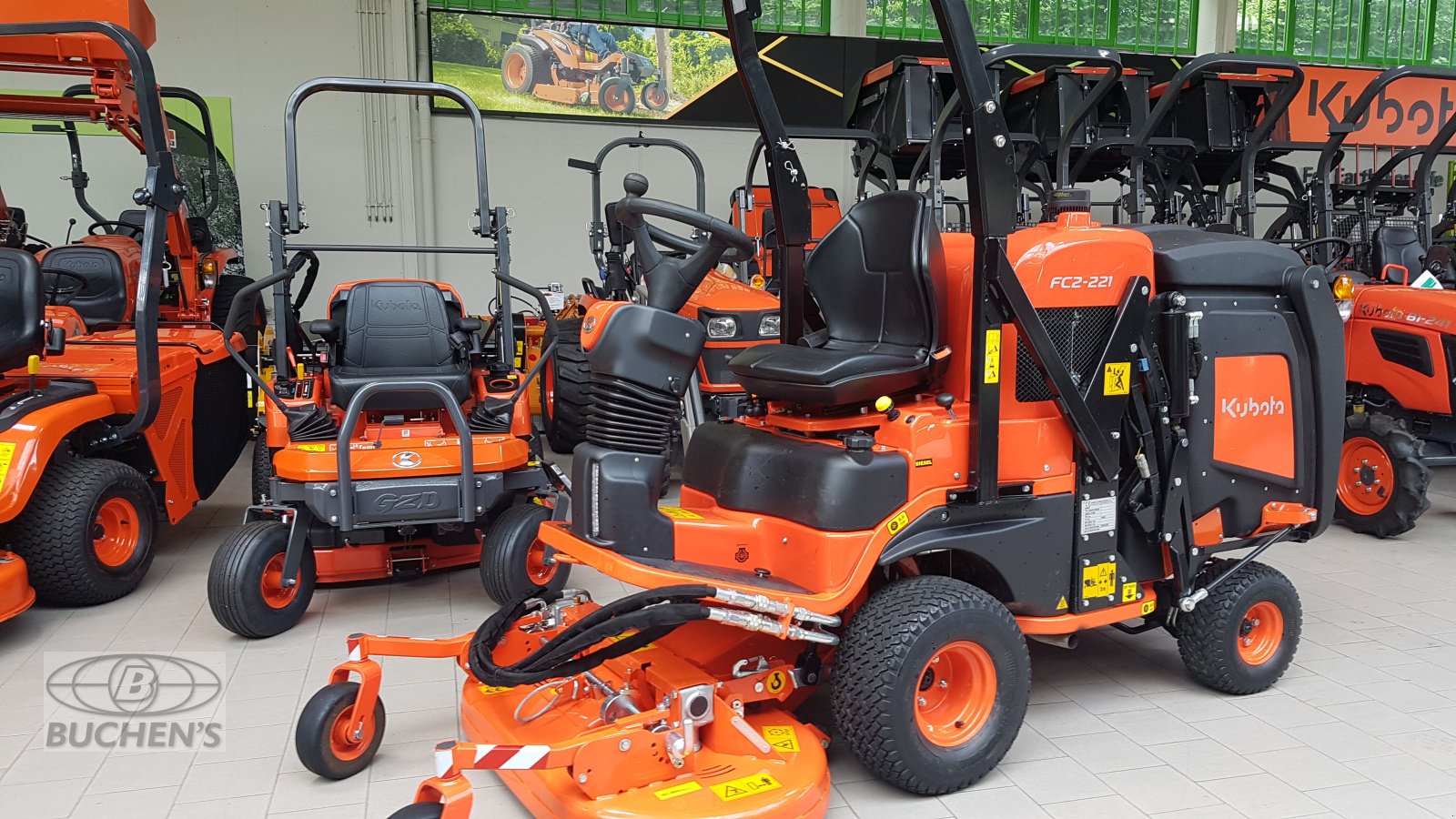 Aufsitzmäher typu Kubota FC2-221 4WD, Neumaschine v Olpe (Obrázek 9)